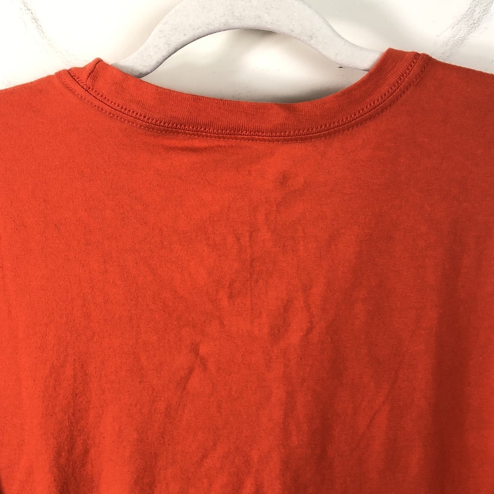 University of Miami Retro "The U" T-Shirt Men's XXL Orange - Picture 9 of 12